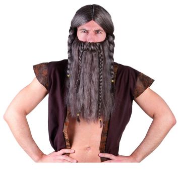 Perruque et Barbe Viking