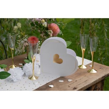 Livre d'or de 20 pages - 24 x 26 cm - Collection Petit Cœur