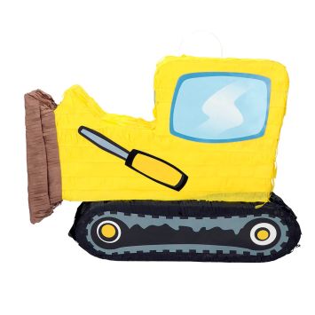 Piñata en forme de Bulldozer - 45 x 10 x 33 cm