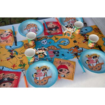 10 Gobelets en carton - Petit Pirate - 27 cl