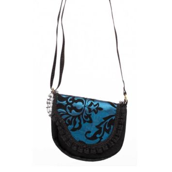 sac a main bleu baroque pirate femme | jourdefete.com