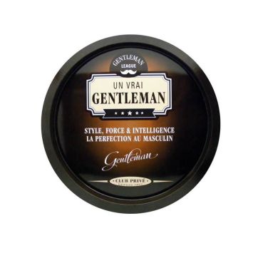 plateau en métal de la collection gentleman | jourdefete.com