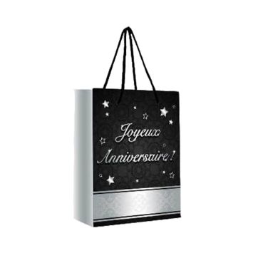 POCHETTE-CADEAU-JOYEUX-ANNIVERSAIRE-ARGENTÉ|jourdefete.com

