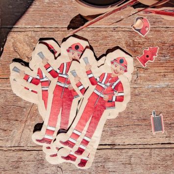 16 Serviettes - Collection Pompier