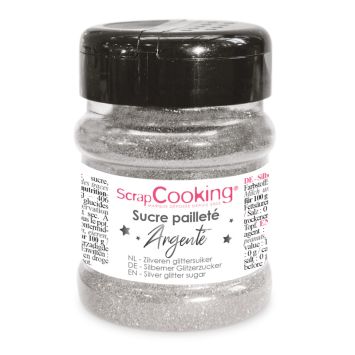Pot de sucre pailleté - 160 grammes - Couleur au choix