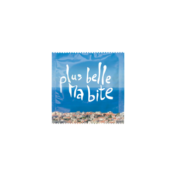 Préservatif Humoristique "Plus Belle Ma Bite"