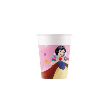 8 gobelets en carton collection princess your story