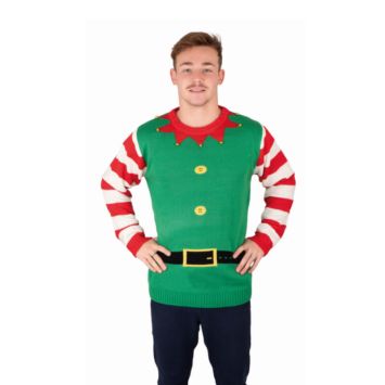 Pull de Noël - Lutin - Homme - Taille au choix