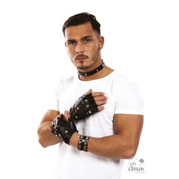 Collier Punk noir