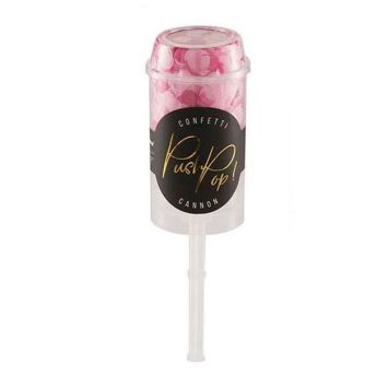 Push Pop Confettis - Couleur Bleu Ciel ou Rose