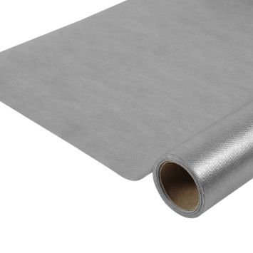 Rouleau de Nappe Spunbond Argent - 5 mètres