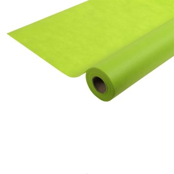 Rouleau de Nappe Spunbond Vert Kiwi - 25 Mètres