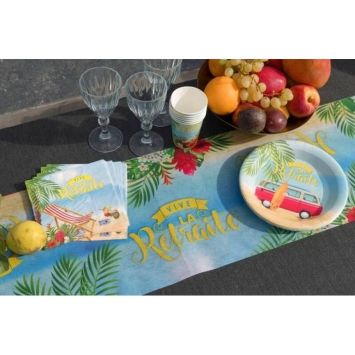 Chemin de Table - Retraite Tropicale - 5 mètres