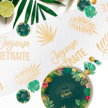 Chemin de table - Joyeuse Retraite