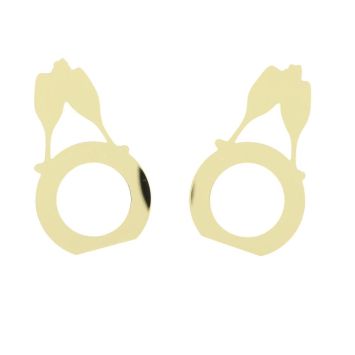 2 ronds de serviette - Nouvel An - 6 x 10 cm - Collection Bubbles Party