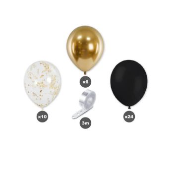 Kit arche à ballons Bonne Année - 40 Ballons