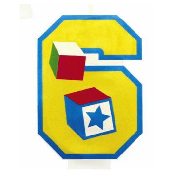 Bougie-Chiffre Little Boy – 6