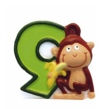 Bougie-Chiffre Safari – 9