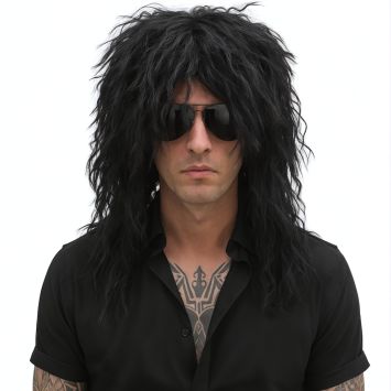 Perruque de Rocker pour homme