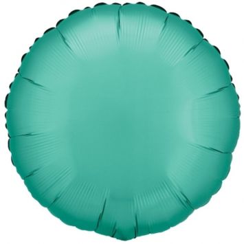Ballon Hélium Rond Satiné - Jade | jourdefete.com