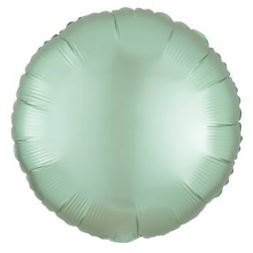 ballon-rond-vert-helium | jourdefete.com
