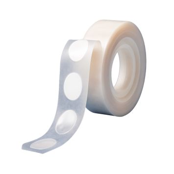 100 pastilles adhésives double face pour ballons