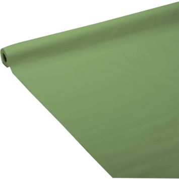 Craquez pour cette superbe nappe de couleur vert olive, à mettre pour toute occasion | jourdefete.com