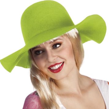 Un chapeau vert de hippie idéal pour votre soirée déguisée | jourdefete.com