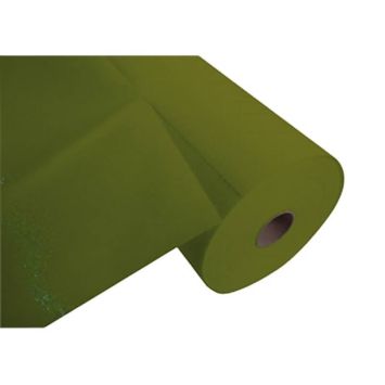 rouleau prédécoupé 3 en 1 couleur vert olive | jourdefete.com