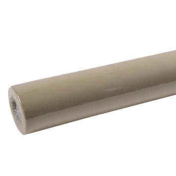 rouleau de nappe spunbond grège de 25 mètres | jourdefete.com