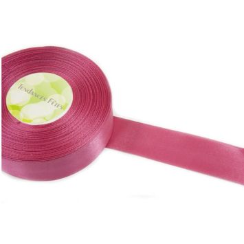 Ruban en Satin 25 mm - Fuchsia