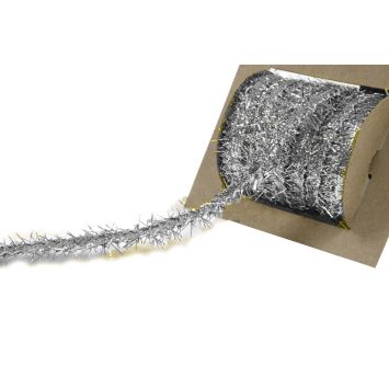 Ruban chenille - Cadeaux de Noël - 6 mm x 2 m - Couleur au choix