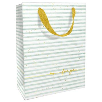 Sac cadeau en papier - Love Line - Taille L