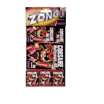 Assortiment de 84 pétards - Zong
