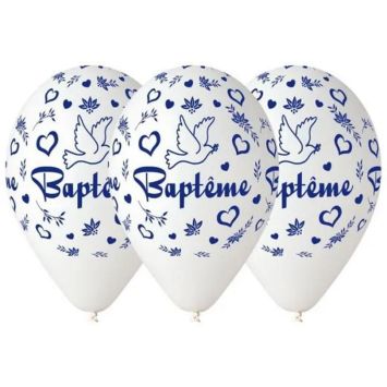 10 ballons baptême | jourdefete.com