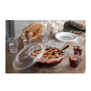 Saladier 26 cm transparent 2.25L