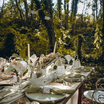 10 Marque-Places - Collection Sauge Green