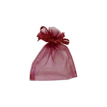 10 sachets en organza - 8 x 10 cm - Couleur au choix