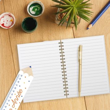Coffret Carnet de Notes et Stylo "Meilleure Maîtresse du monde" - Collection Merci pour cette année