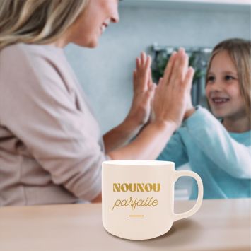 Mug Mat "Nounou parfaite" - Collection Merci pour cette année