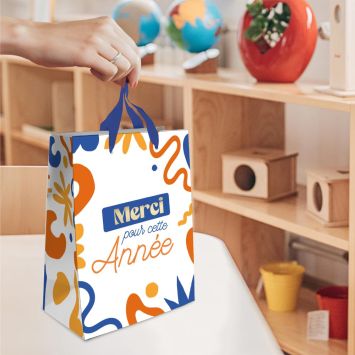 Pochette cadeau "Merci pour cette année" - Modèle Petit - Collection Merci pour cette année