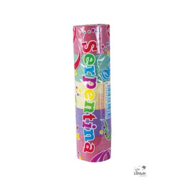 Rouleau de serpentins colorés - 10 m