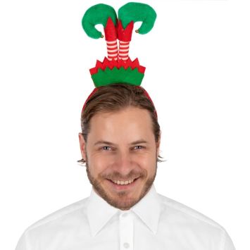 Serre-tête - Jambes de Noël - Modèle au choix