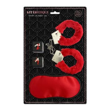 Kit érotique rouge - Collection Nuit de Charme