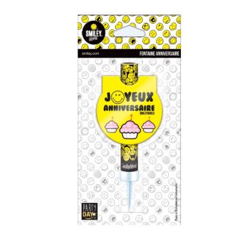 Fontaine des Glaces -  Anniversaire Smiley Cupcake