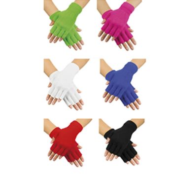 Gants sans-doigts - Couleur Aléatoire | jourdefete.com
