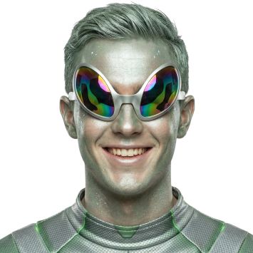 Lunettes holographiques d'Extraterrestre