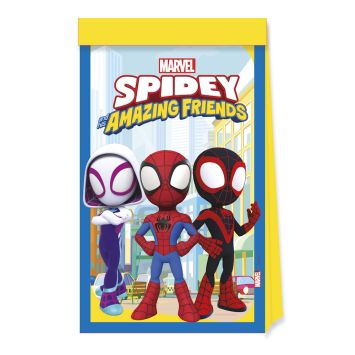 4 sachets en papier - 16 x 22 cm - Spidey et ses amis extraordinaires™