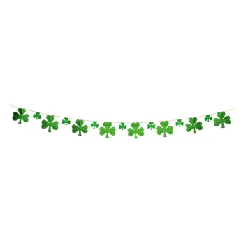 Guirlande de trèfles - 3 m - Saint-Patrick