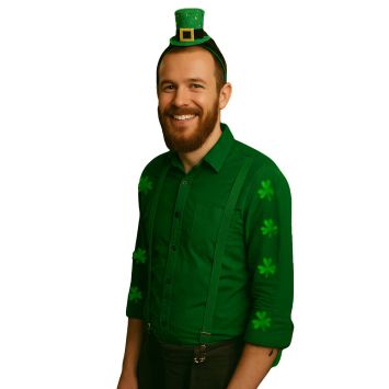 Serre-tête avec chapeau haut-de-forme - Saint-Patrick